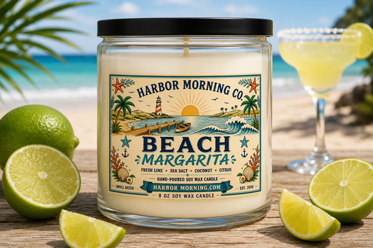 Beach Margarita | 8 oz Soy Candle