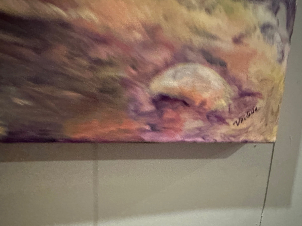 Verlene Beckwith – “I Spy Twilight Tide” Original Acrylic Painting