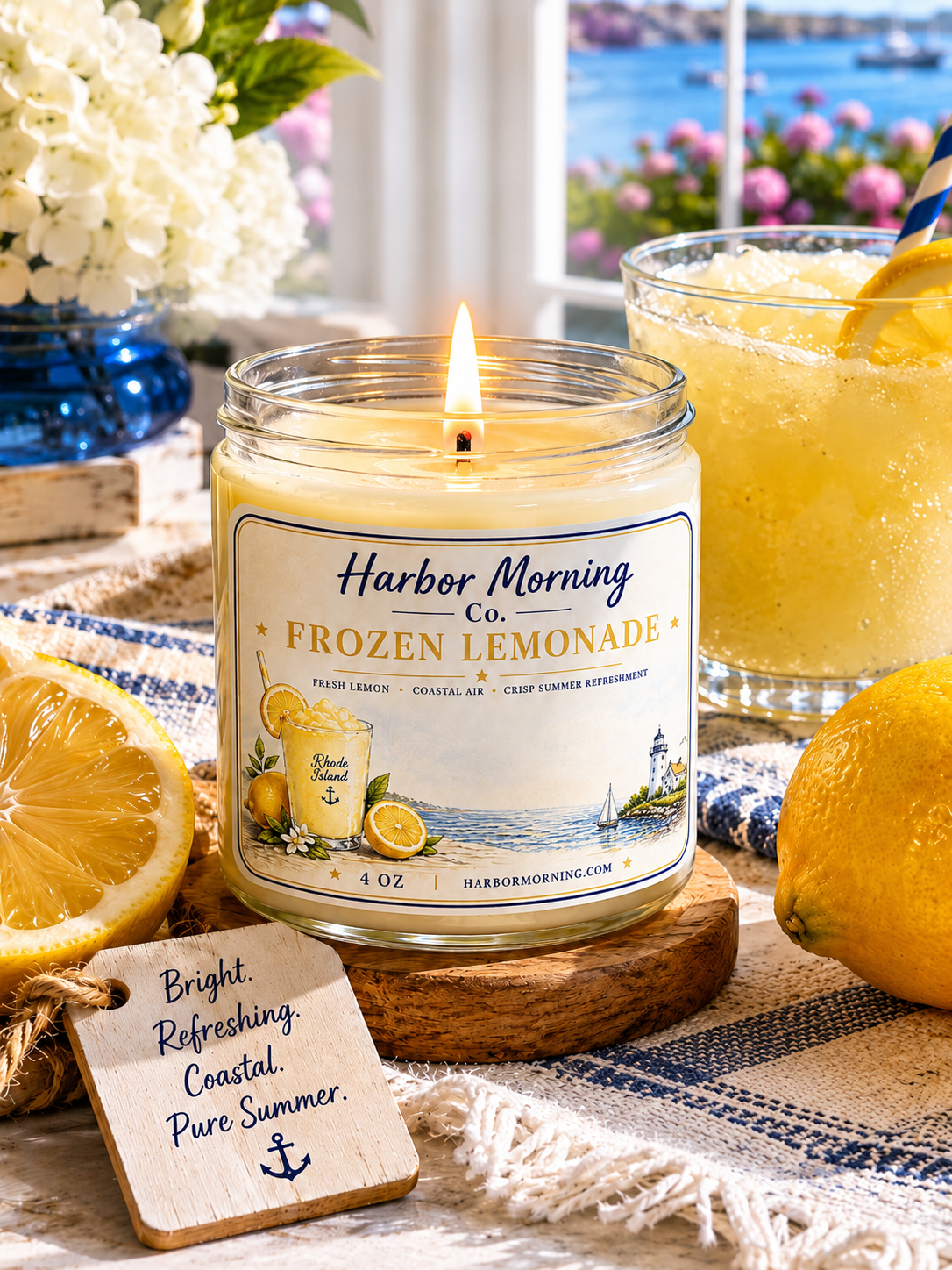 Frozen Lemonade | 8 oz Soy Candle