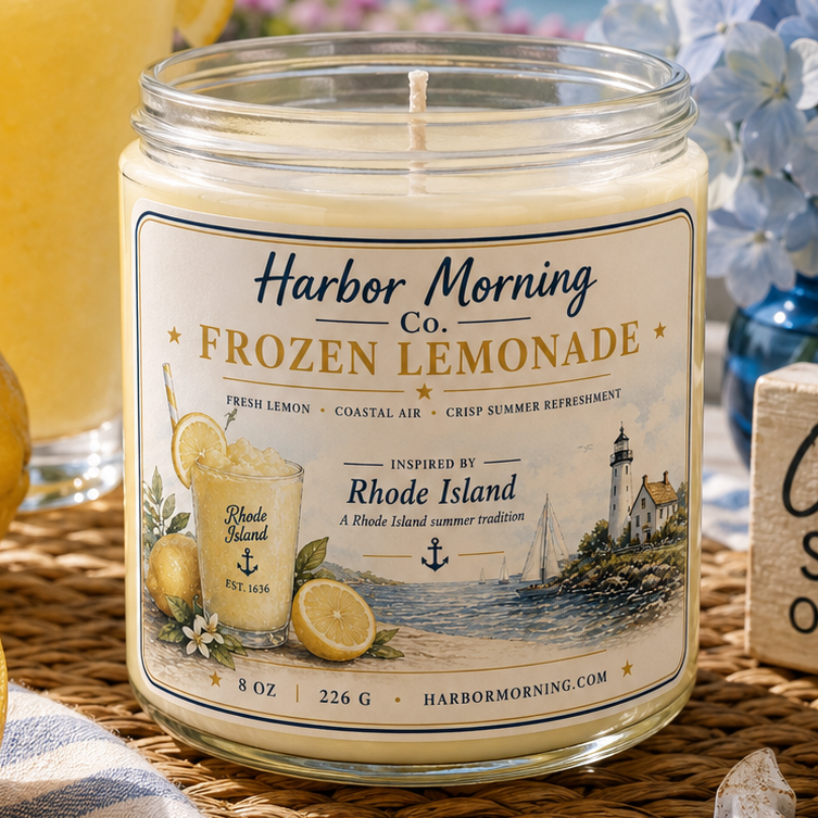 Frozen Lemonade | 8 oz Soy Candle