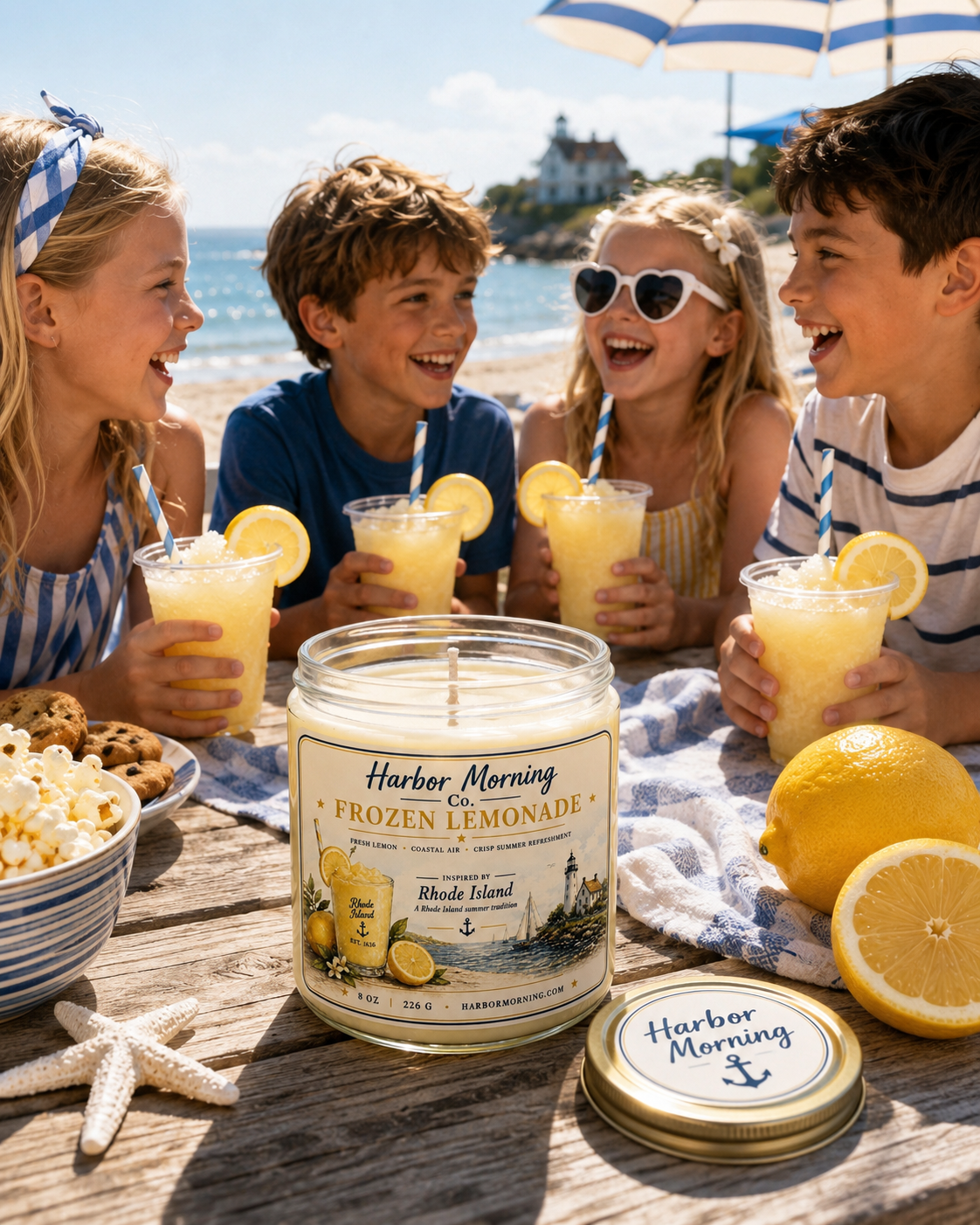 Frozen Lemonade | 8 oz Soy Candle
