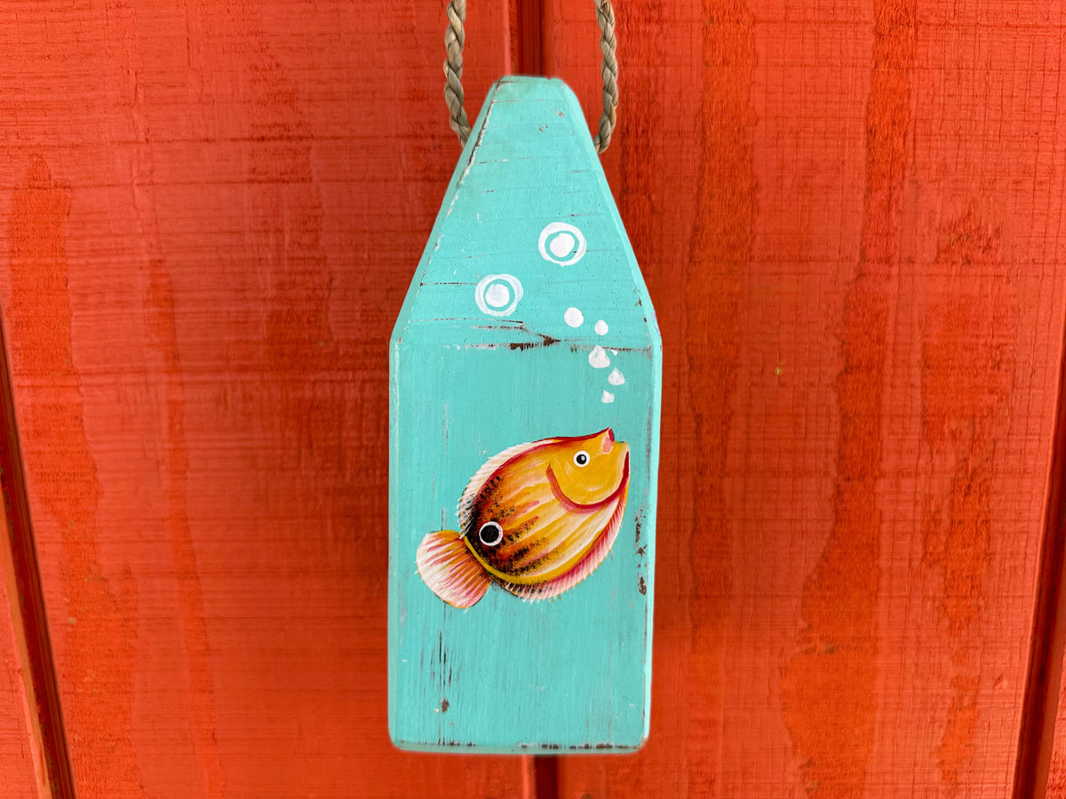 Small Wooden Buoy- 3 Colors