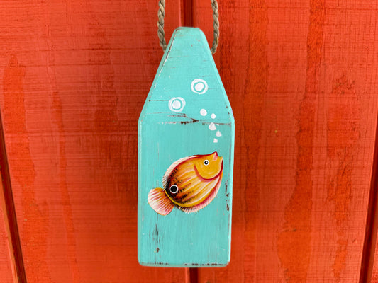 Small Wooden Buoy- 3 Colors