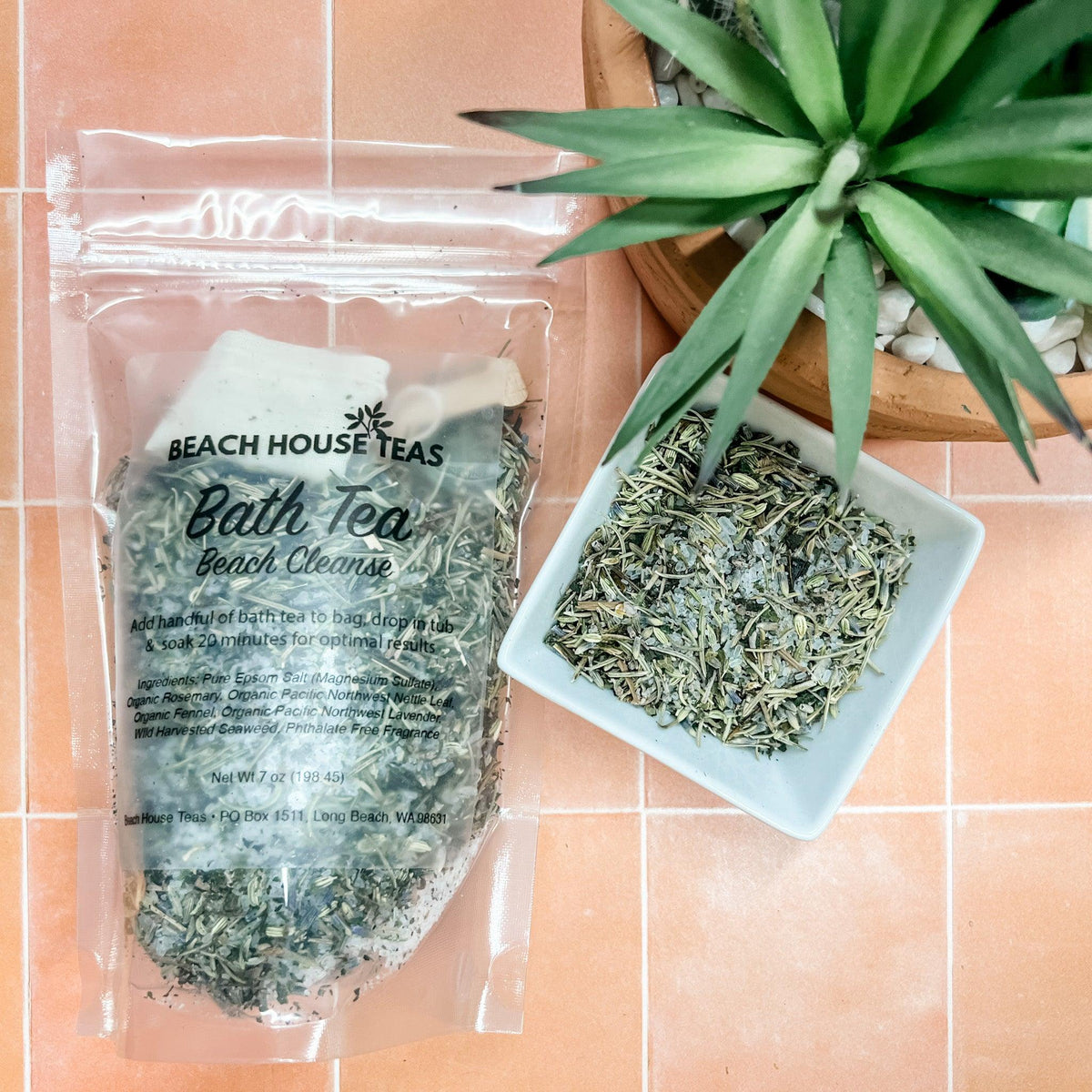 Beach Cleanse Tea Bath