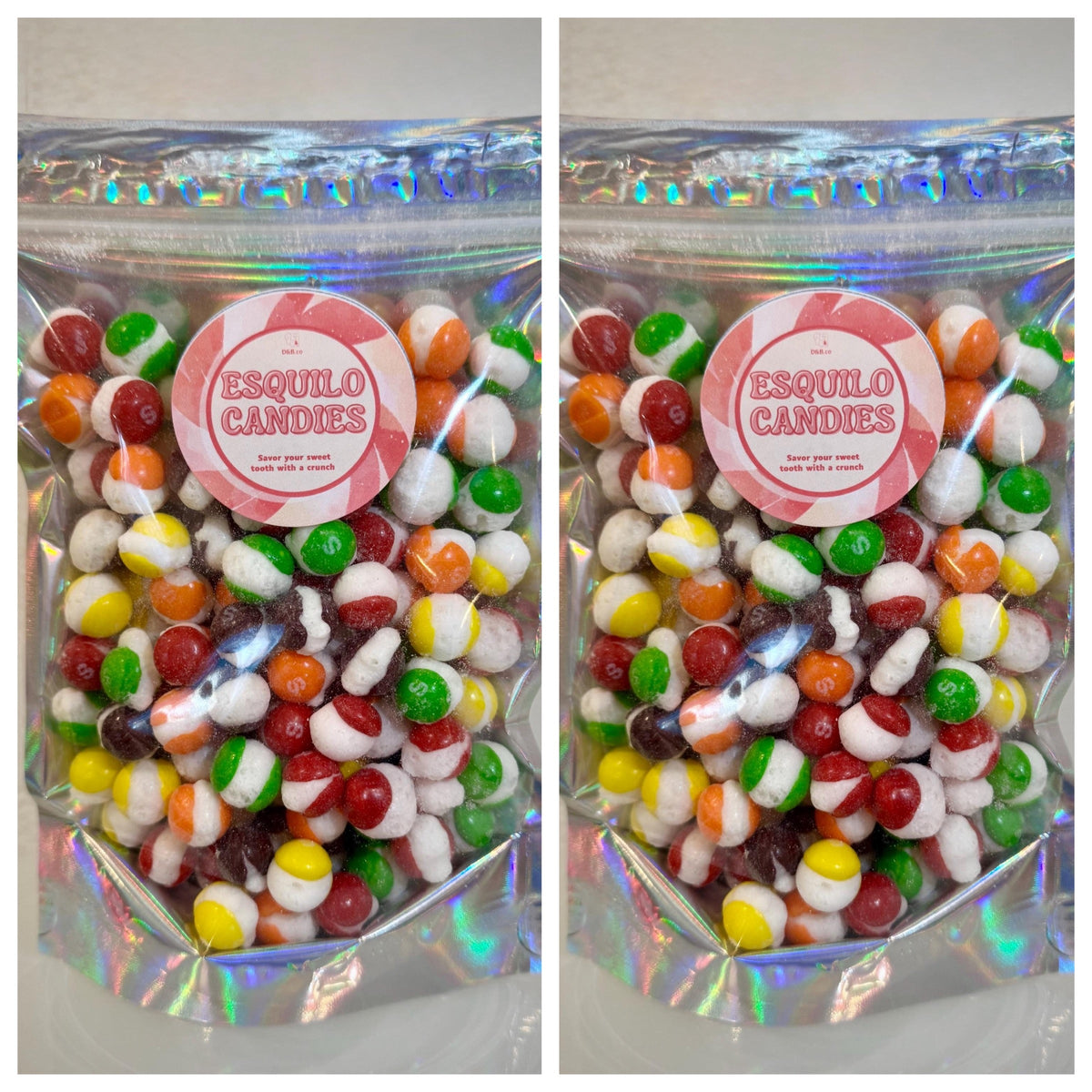 Freeze-Dried Rainbow Drops