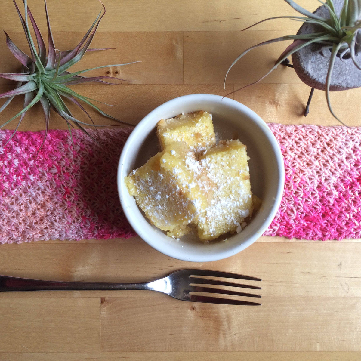 Floral Garden Placemat Knit & Crochet Pattern
