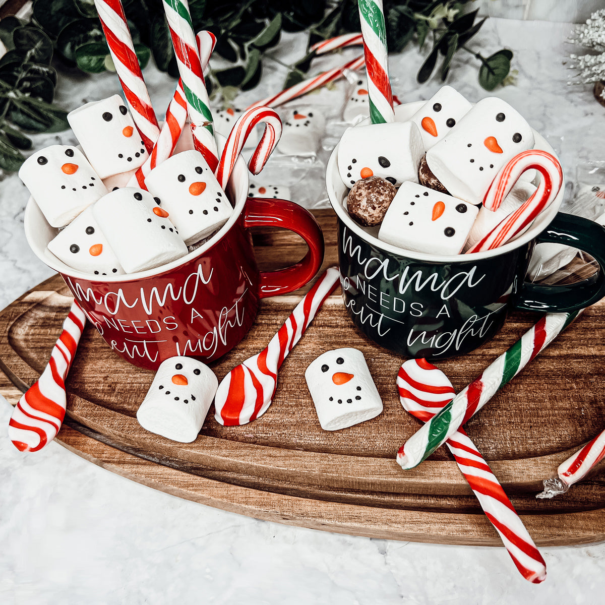 Snowman Marshmallows 24