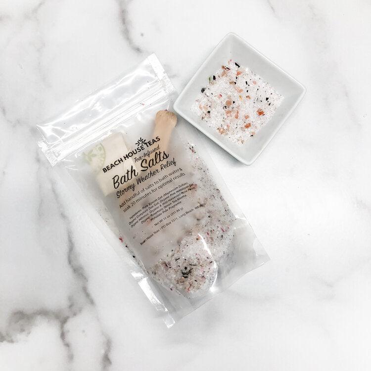 Stormy Weather Tea-Infused Bath Salts