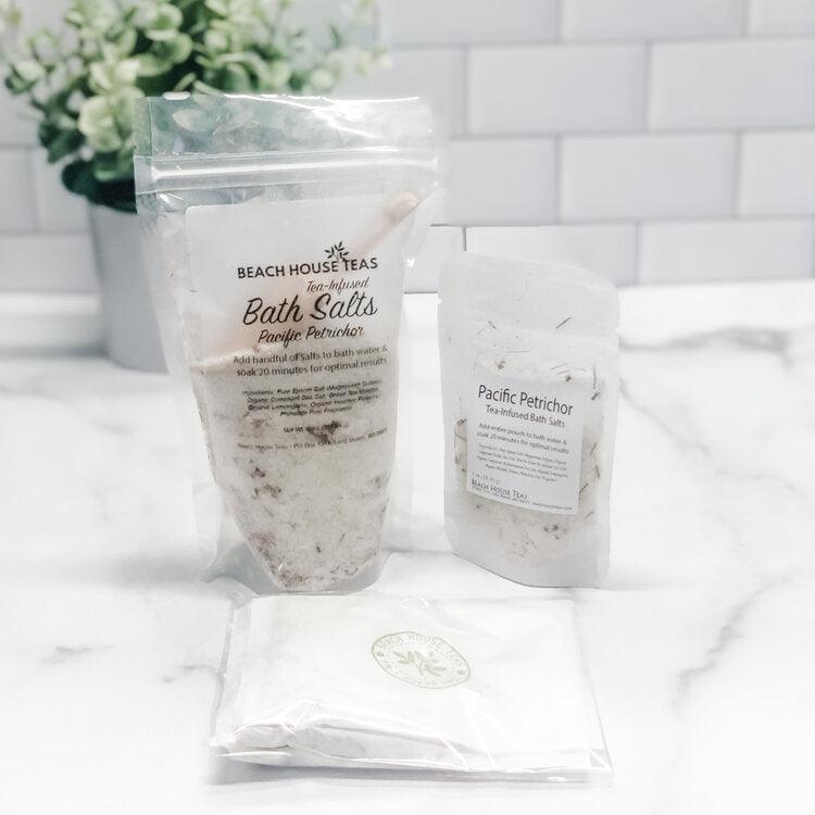 Pacific Petrichor Tea-Infused Bath Salts