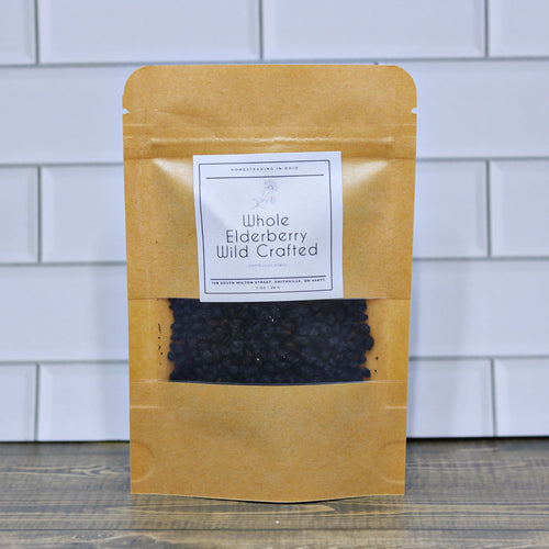 Dried Whole Elderberries Wild Crafted Elderberry