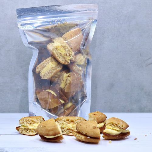 Freeze Dried Banana Pudding Bites | Crunchy Banana Dessert Snack