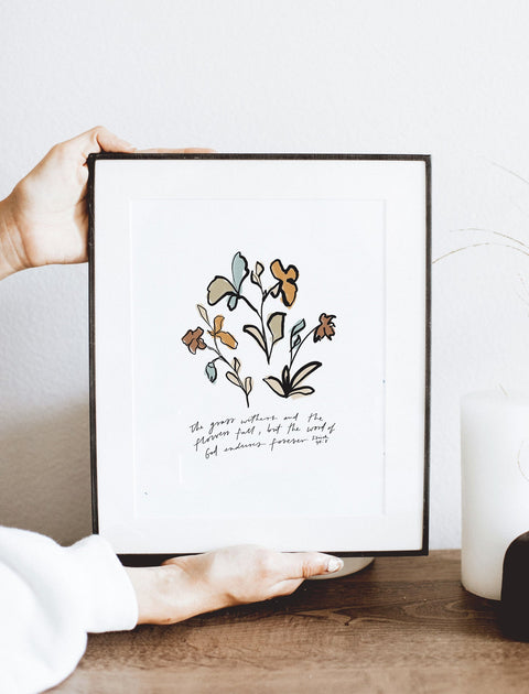 8x10 The word endures