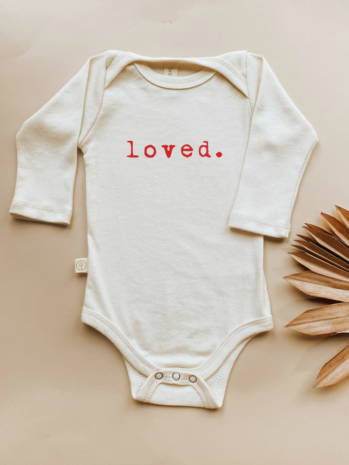 Loved. Organic Baby Bodysuit Long Sleeve