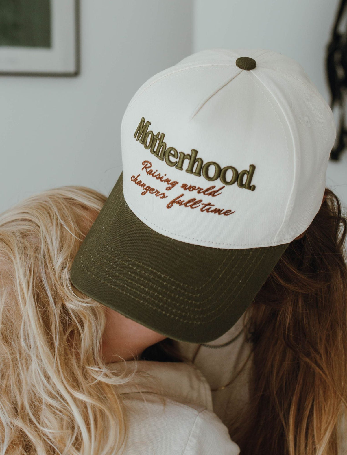 Hat: Motherhood: Raising World Changer