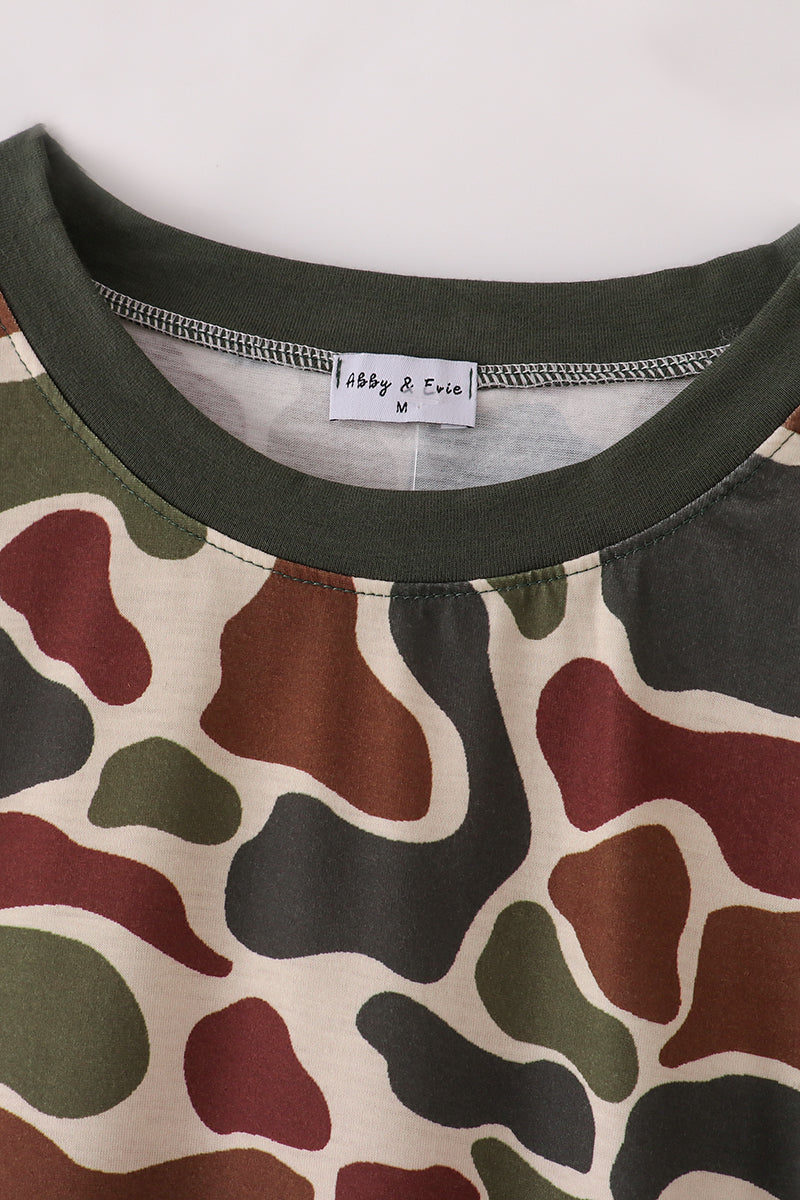 Camouflage dad&me sweatshirt