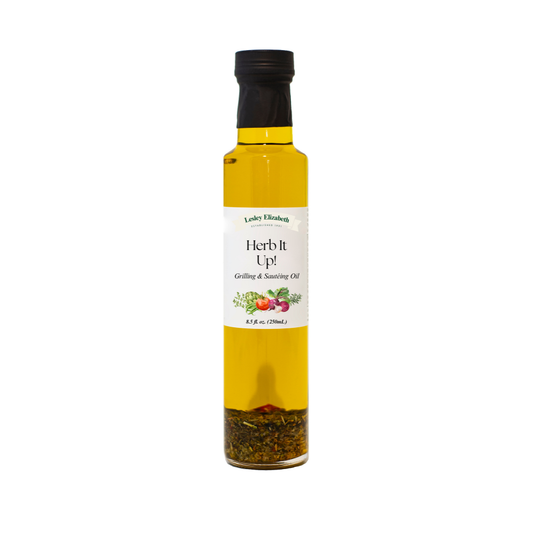 Lesley Elizabeth Herb it Up! Grilling & Saute Oil, Dorica (250mL)