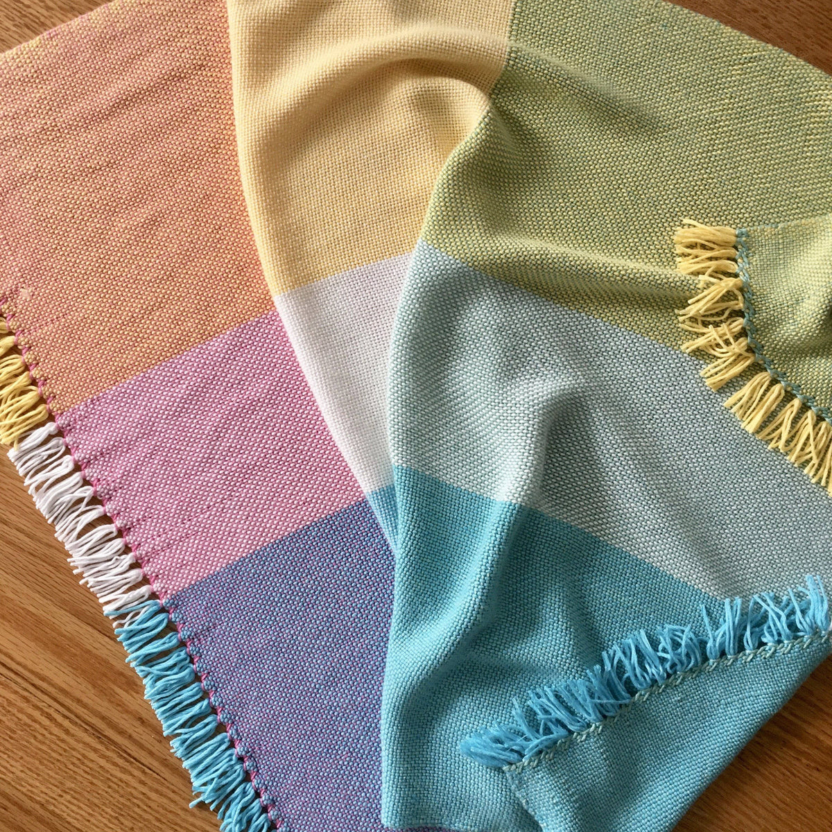 Pastel Dreams Baby Blanket Weaving Pattern