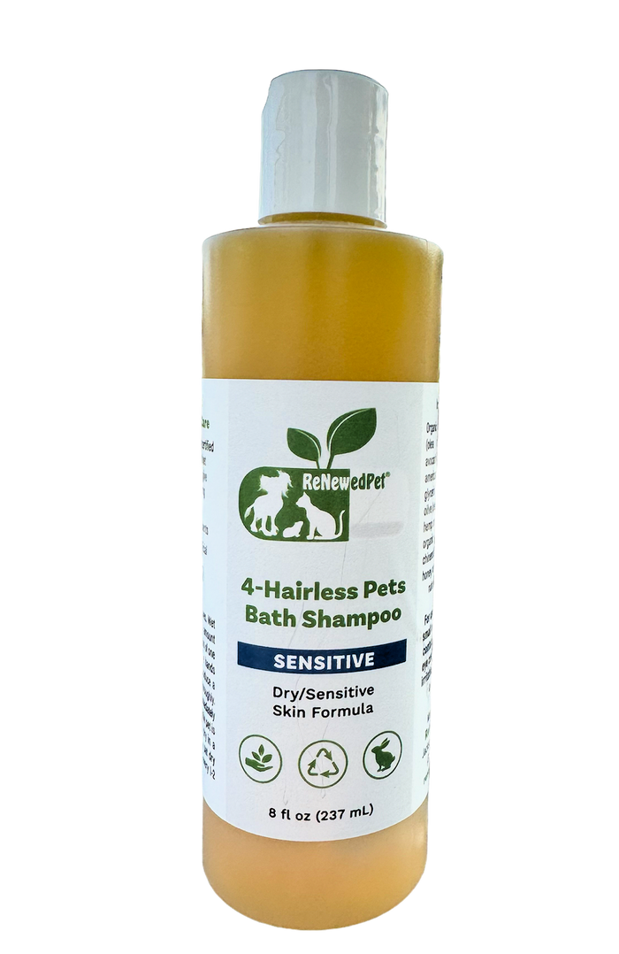 4-HAIRLESS PETS SENSITIVE SHAMPOO