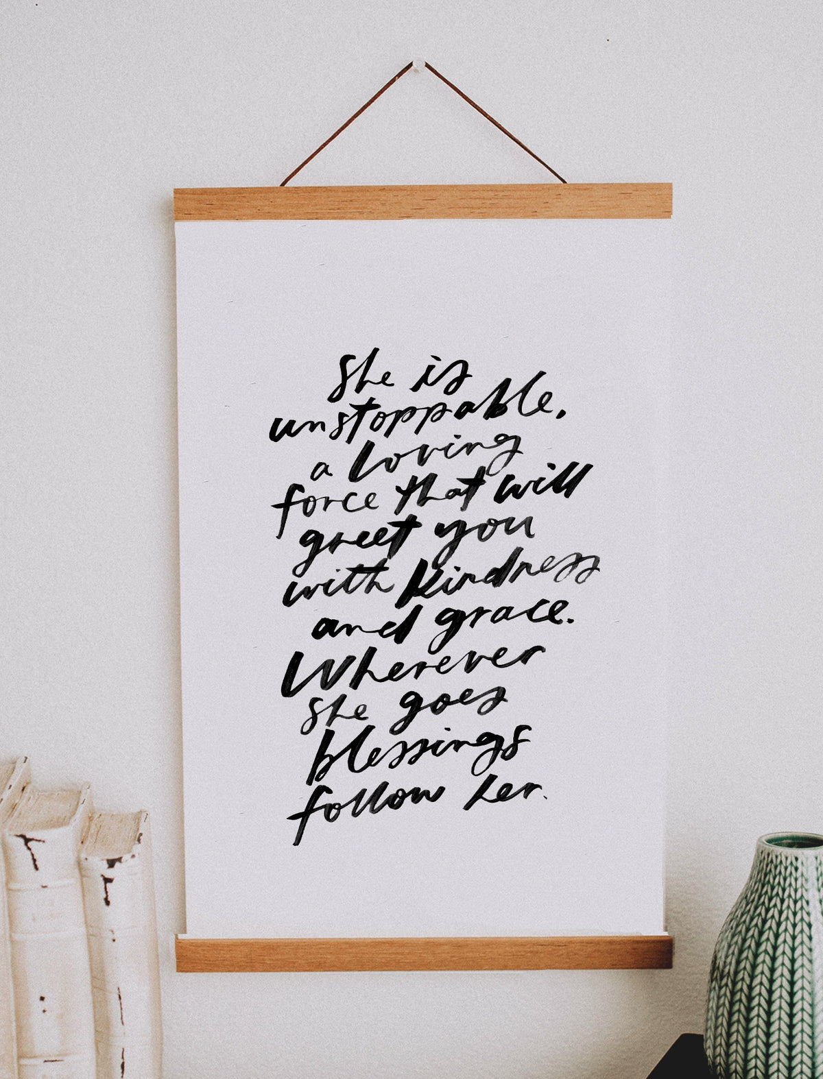 11x17 She Is Unstoppable