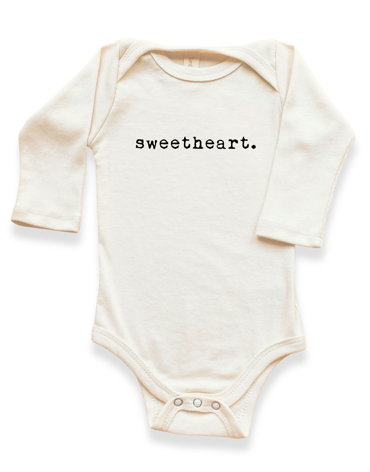 Sweetheart Organic Baby Bodysuit Long Sleeve