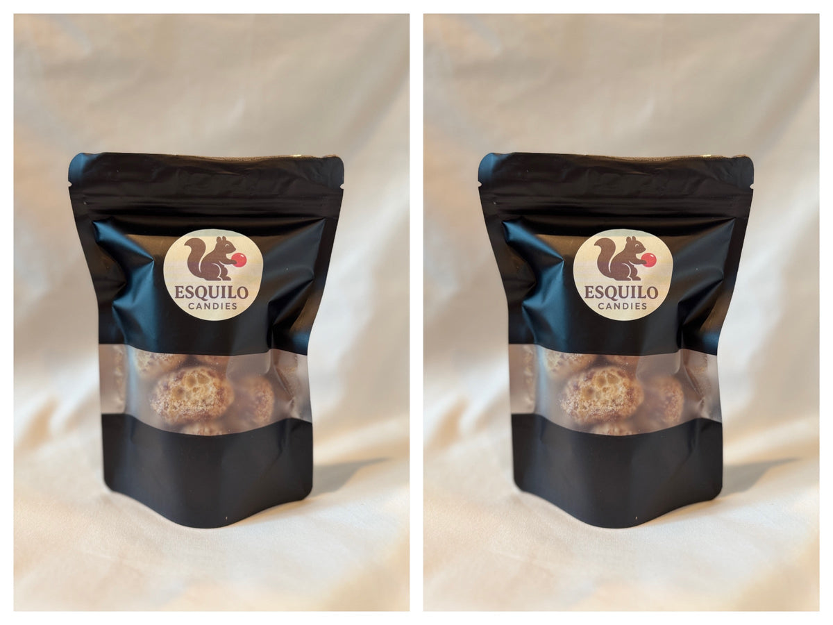 Freeze-Dried Chocolate Caramel Puffs