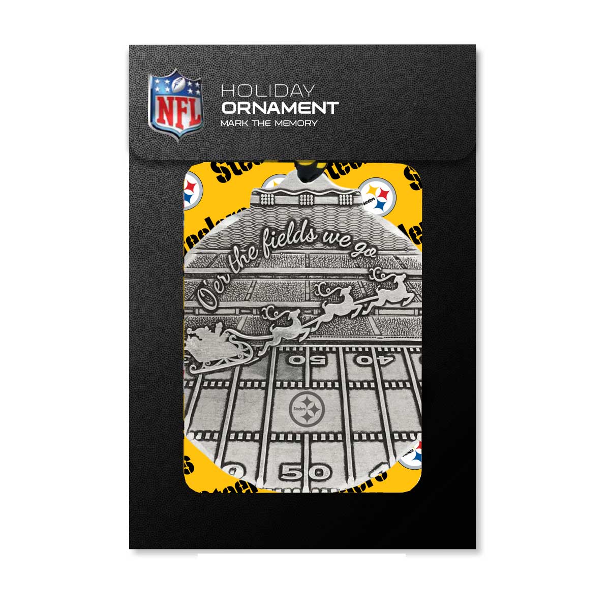Pittsburgh Steelers O'er The Fields We Go Ornament
