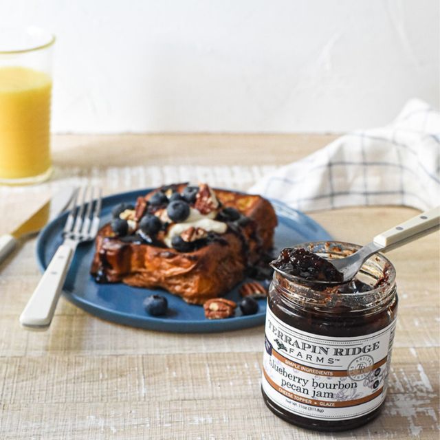 Blueberry Bourbon Pecan Jam - 2oz