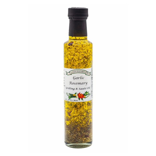 Lesley Elizabeth Garlic & Rosemary Grilling & Saute Oil, Dorica (250mL)