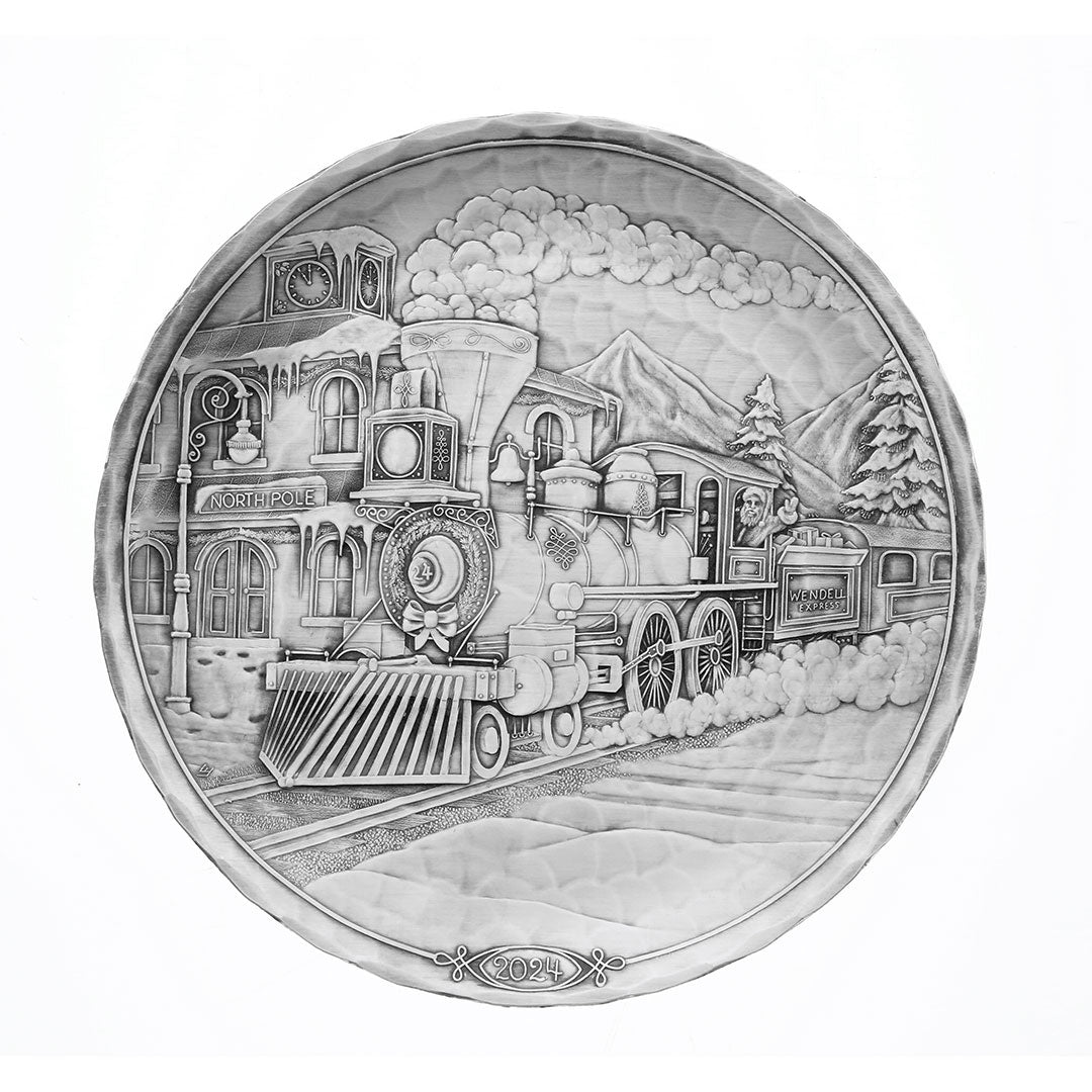 2024 Annual Plate- The Wendell Express (Pewter)
