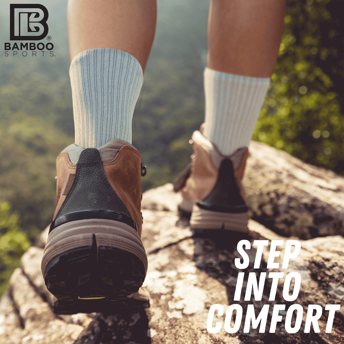 Premium Bamboo Rayon Crew Socks