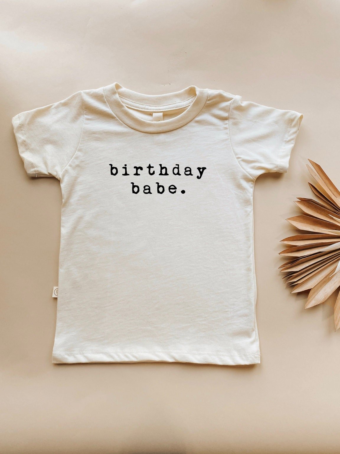 Birthday Babe Organic Kids T-shirt