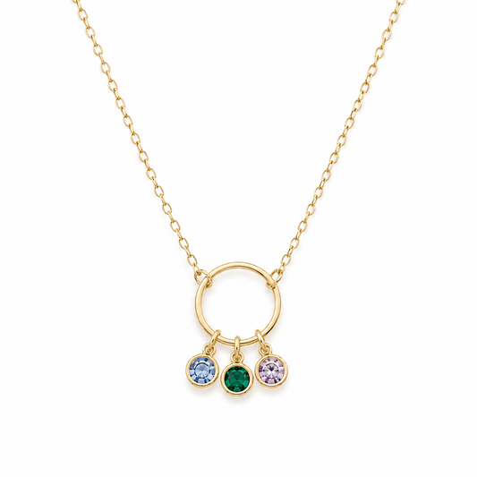 Swarovski Family Circle Necklace