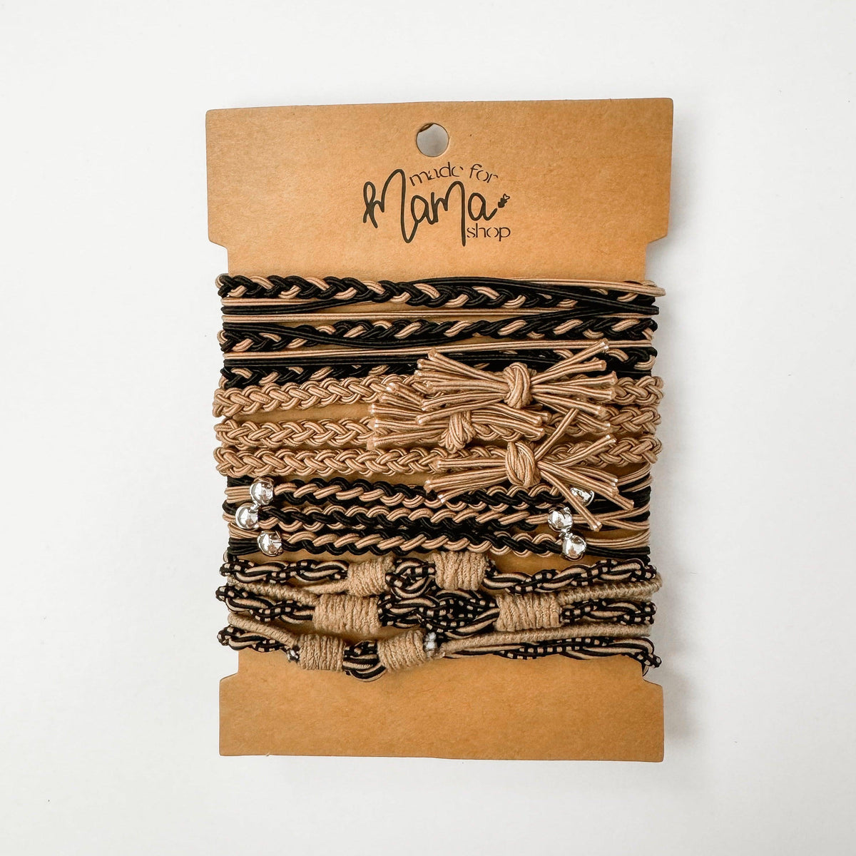 Hair Tie Bracelets – 12 Pack