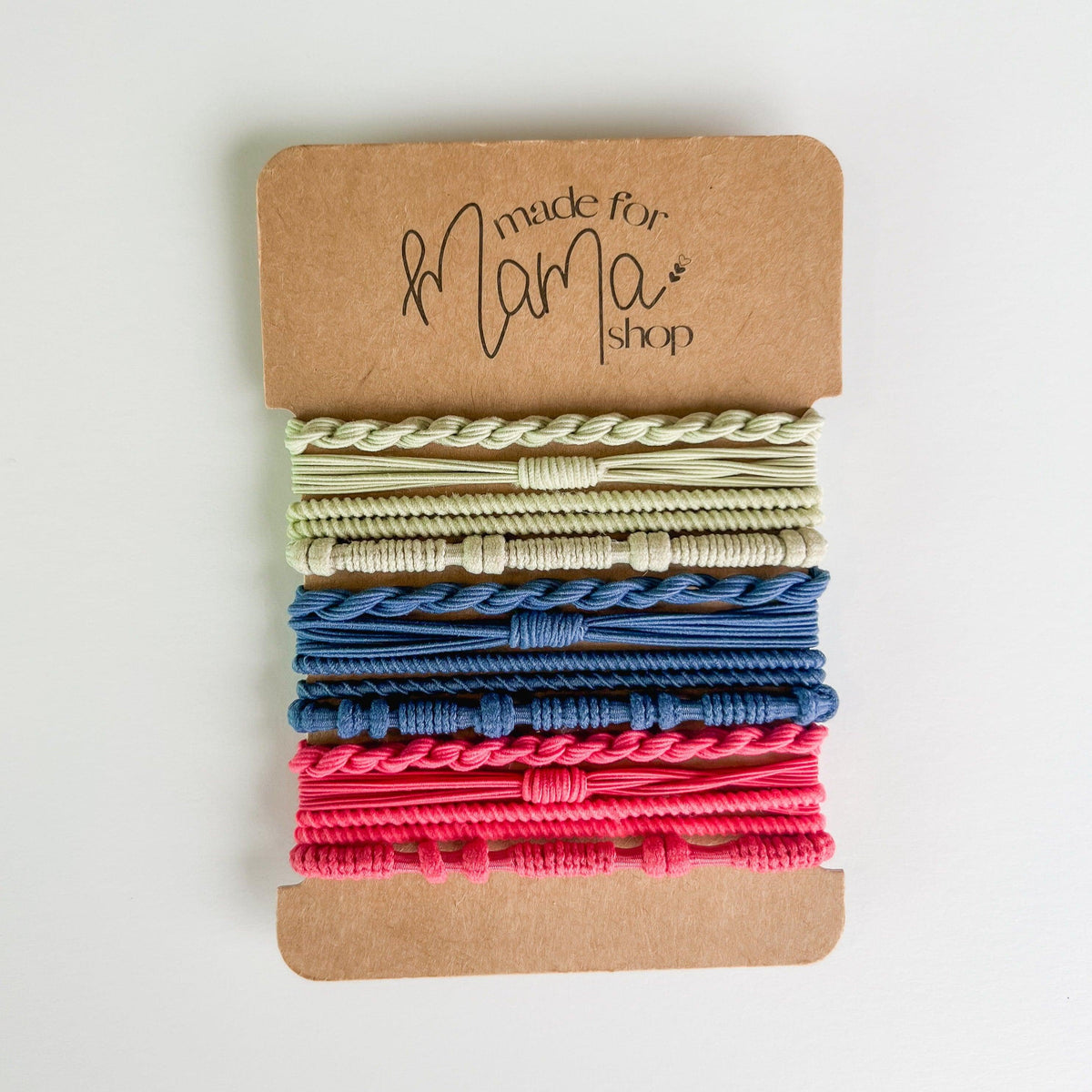 Hair Tie Bracelets – 12 Pack