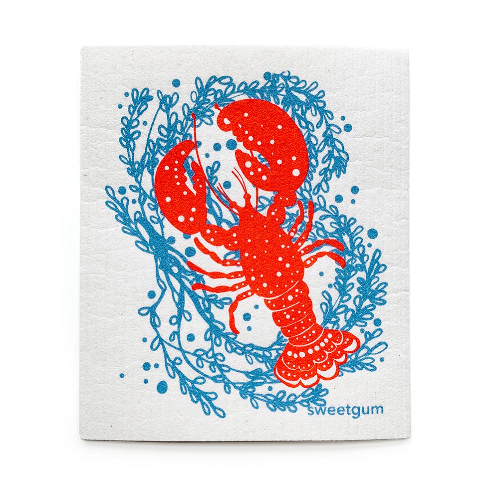 Bundle of 3 Swedish Dishcloths | Lobster, Oysters & Whale