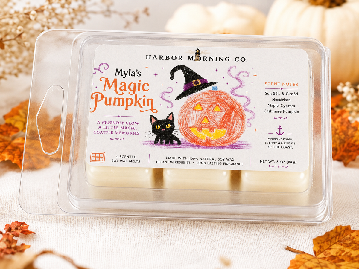 Myla’s Magic Pumpkin | Coastal Halloween Wax Melts