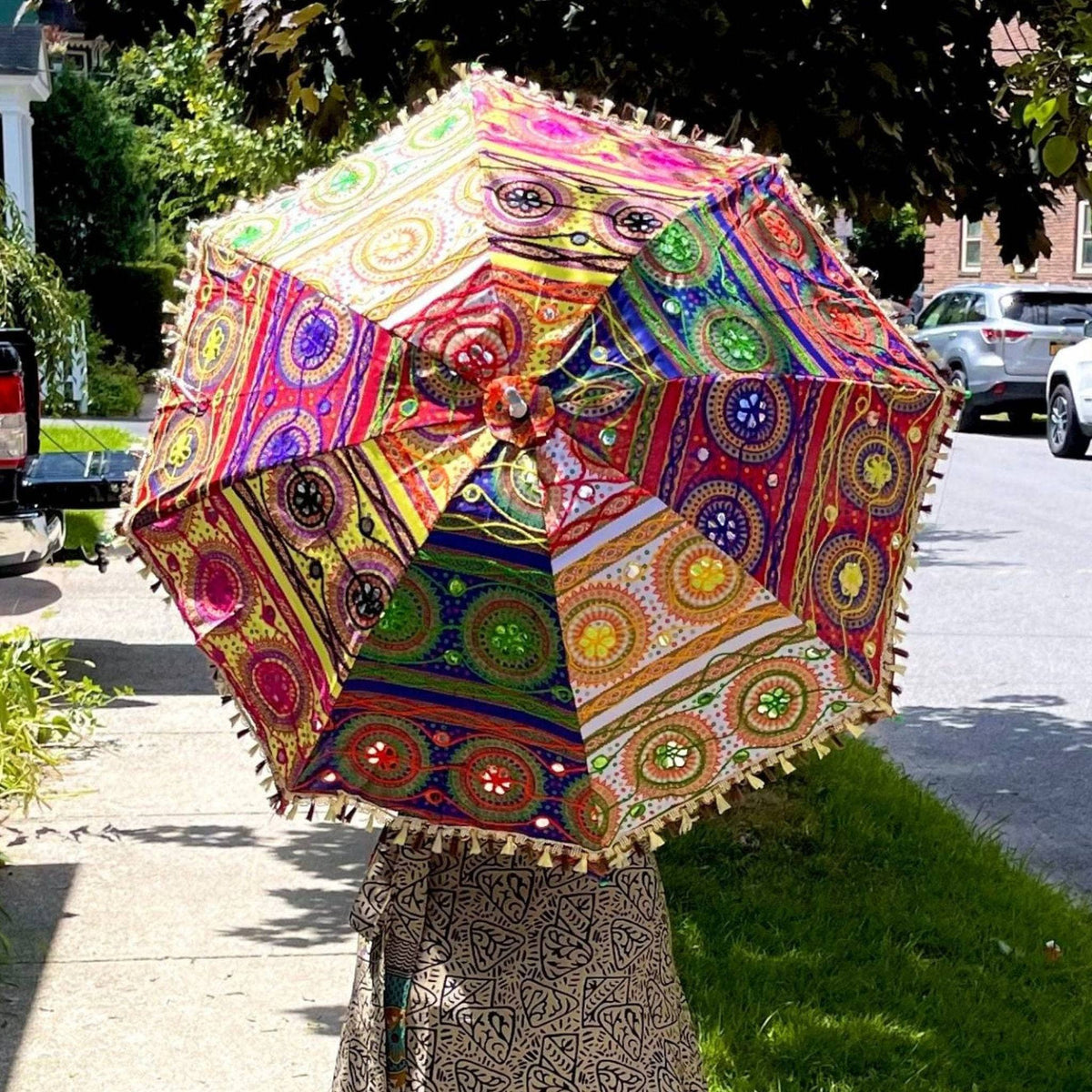 Embellished Parasol Umbrellas