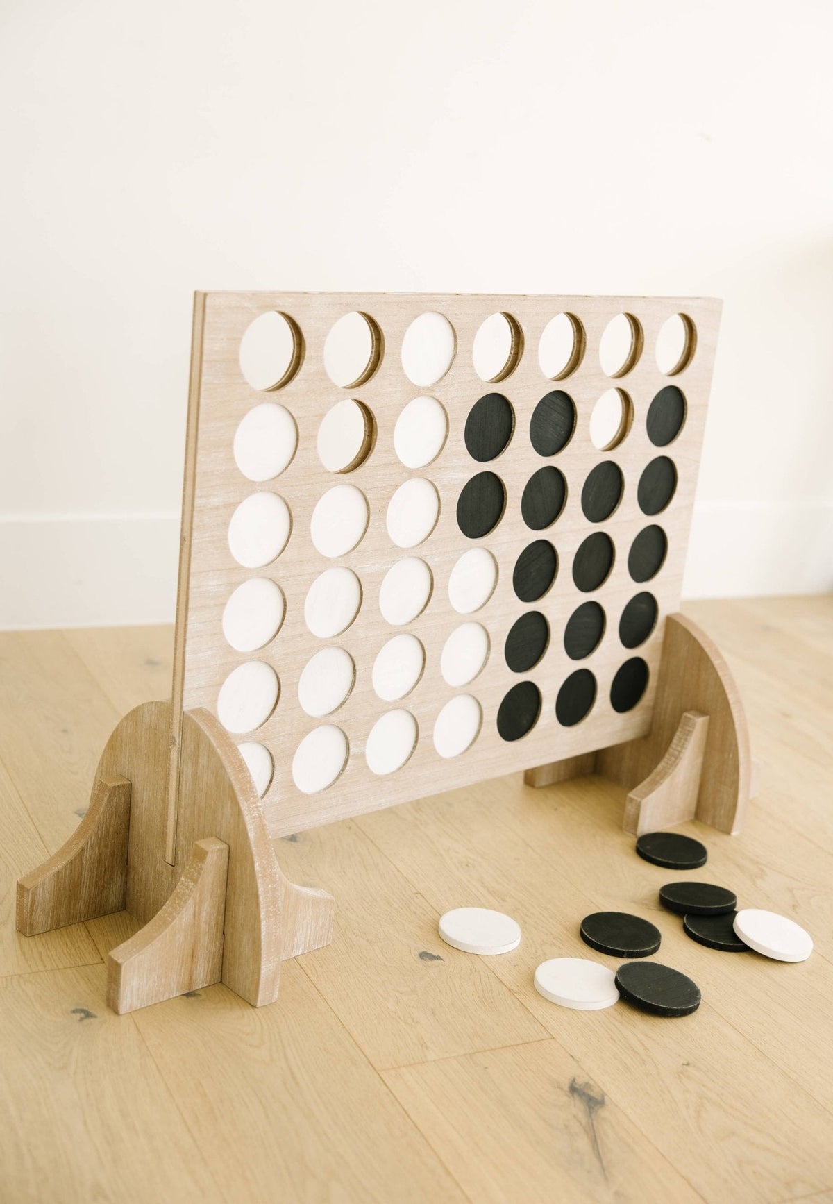 Giant Wooden Connect 4 Game – Family Game Set