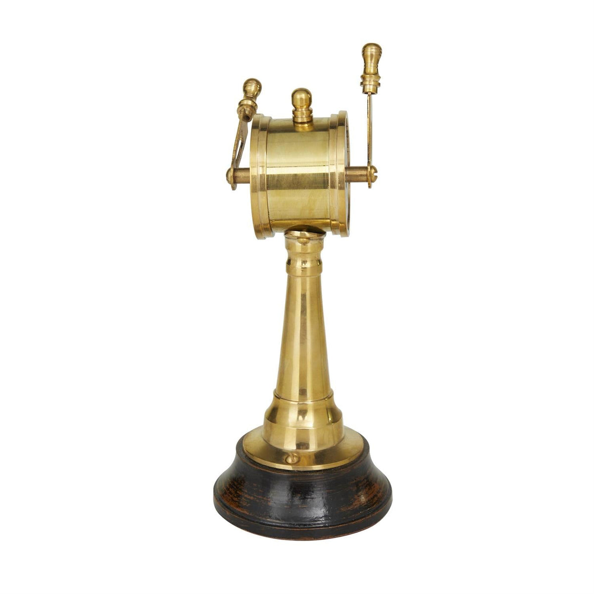 Gold Metal Ship Telegraph – Nautical Decorative Accent