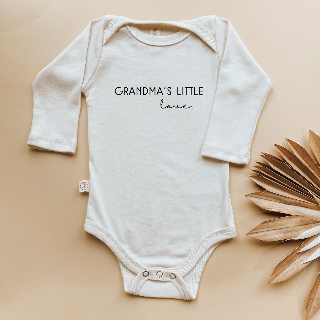 Grandma's Little Love Bodysuit Long Sleeve
