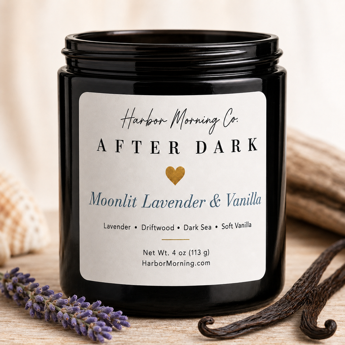Moonlit Lavender & Vanilla | 8 oz Soy Candle