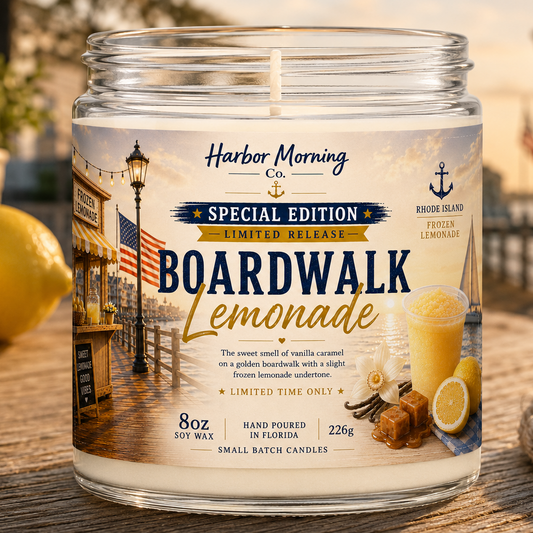 Boardwalk Lemonade™ | 8 oz Soy Candle