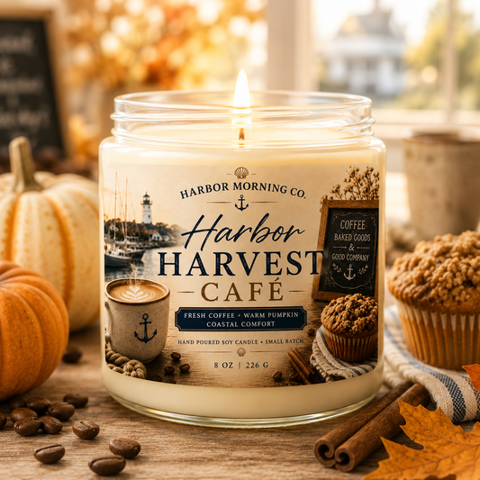 Harbor Harvest Cafe | 8 oz Soy Candle