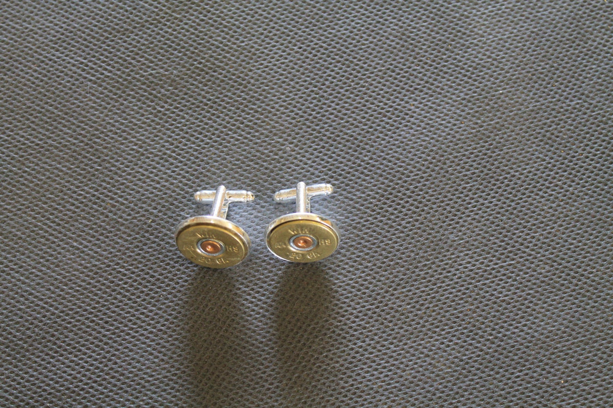 20 Gauge Shotgun Shell Head Cuff Links; Shooting Sports Jewelry; Shotgun Shell Jewelry; Shotgun Shell Cuff Links