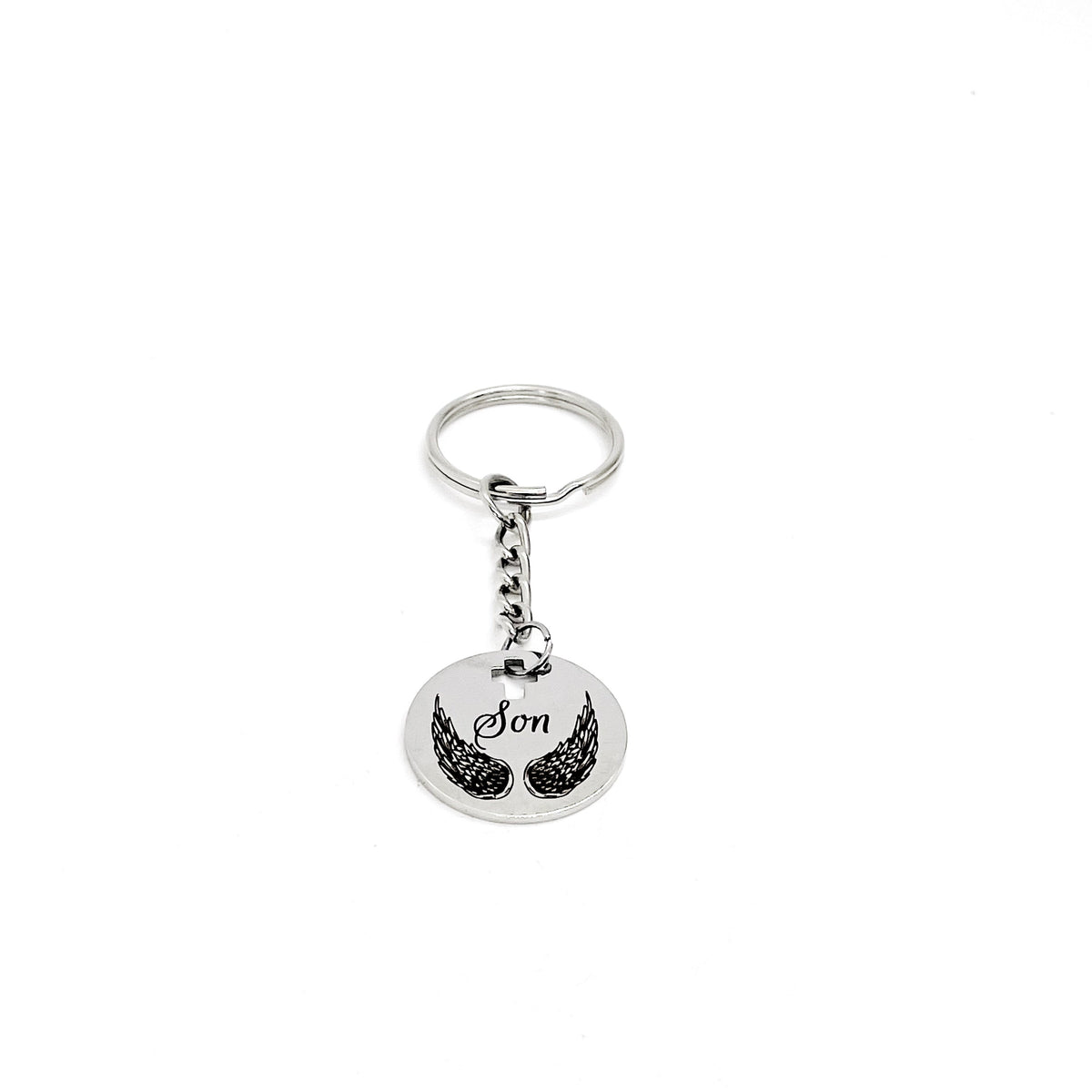 Mom Memorial Gift, Mom Angel Wings Keychain, Remembering Mom, Mom Is My Angel, Mom Memories, Loss Of Mom Keychain