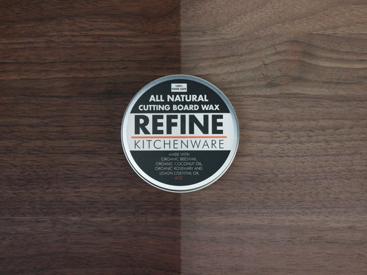 All Natural Cutting Board Wax, Handmade in the USA With Organic Coconut Oil and Organic Beeswax