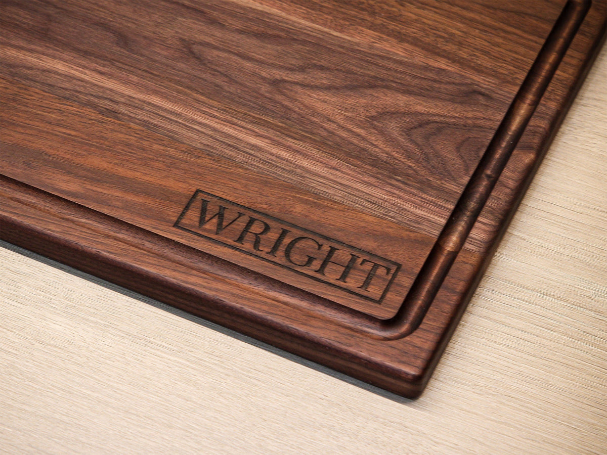 Personalized Cutting Board, Custom Engraved Charcuterie Board, Father’s Day Gift, Wedding Gift, Made in The USA
