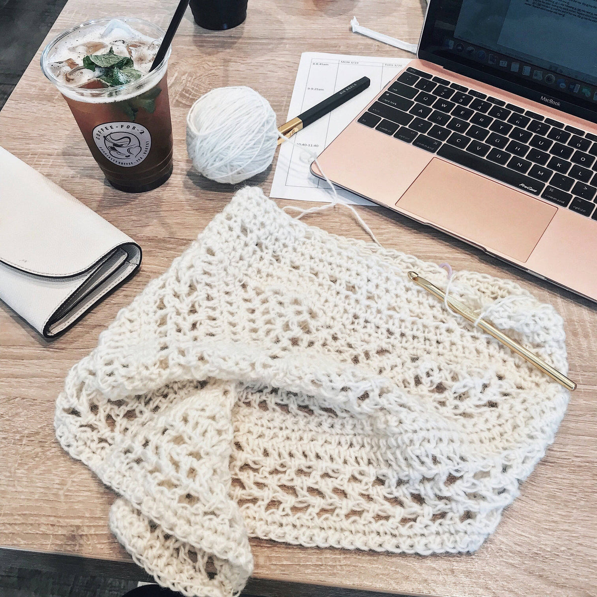 The Calla Cowl Bandana Crochet Pattern