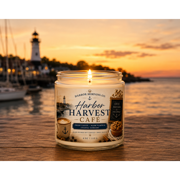 Harbor Harvest Cafe | 4 oz Soy Candle