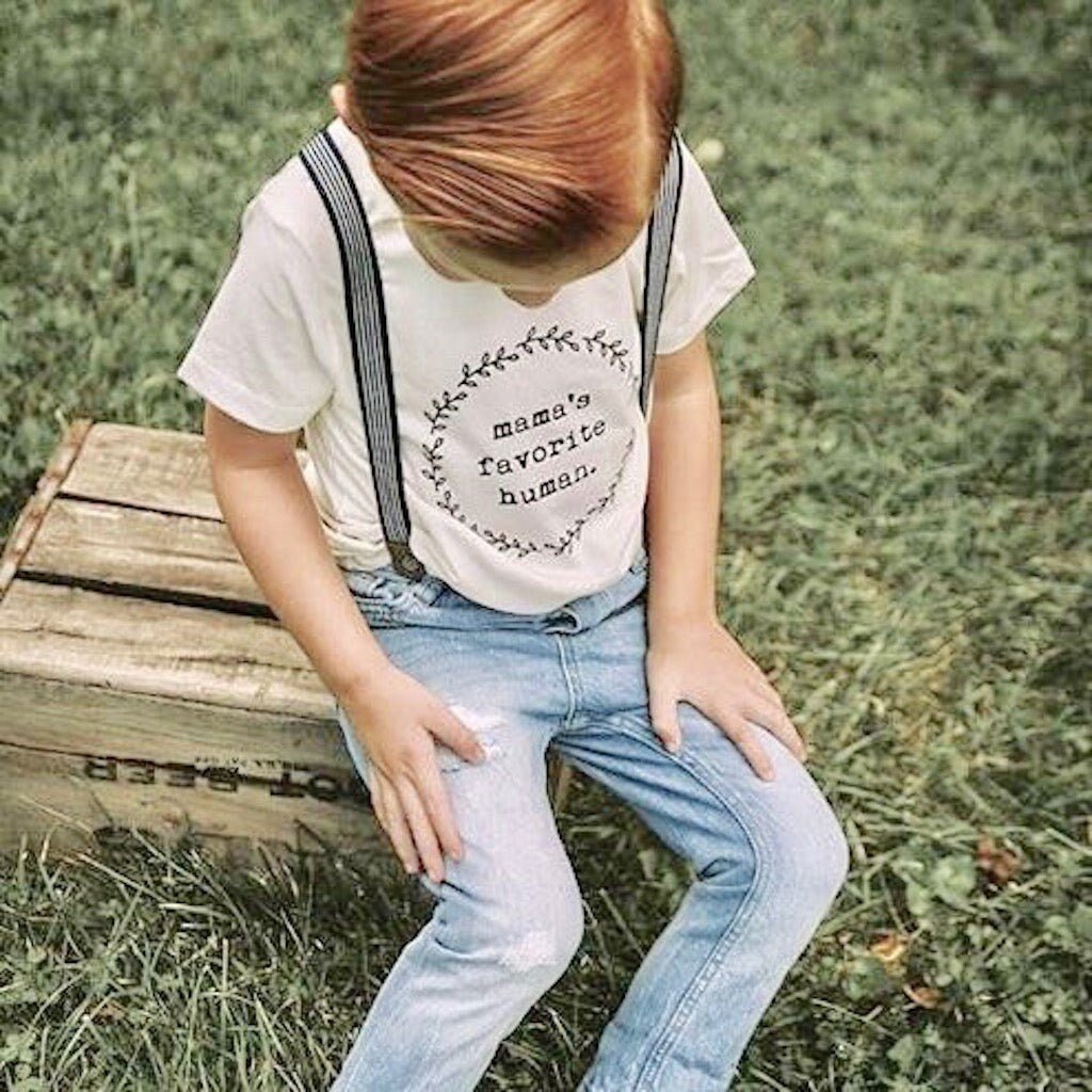 Mamas Favorite Human Organic Kids T-shirt